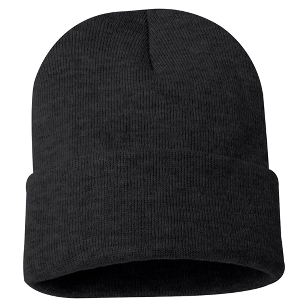 Sportsman 12" Solid Cuffed Beanie