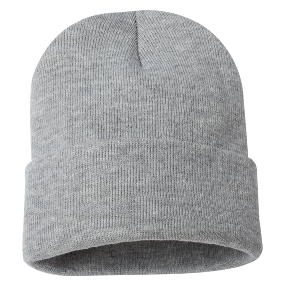 Sportsman 12" Solid Cuffed Beanie