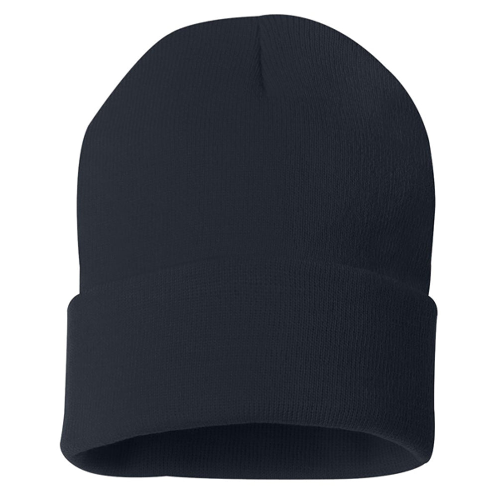 Sportsman 12" Solid Cuffed Beanie