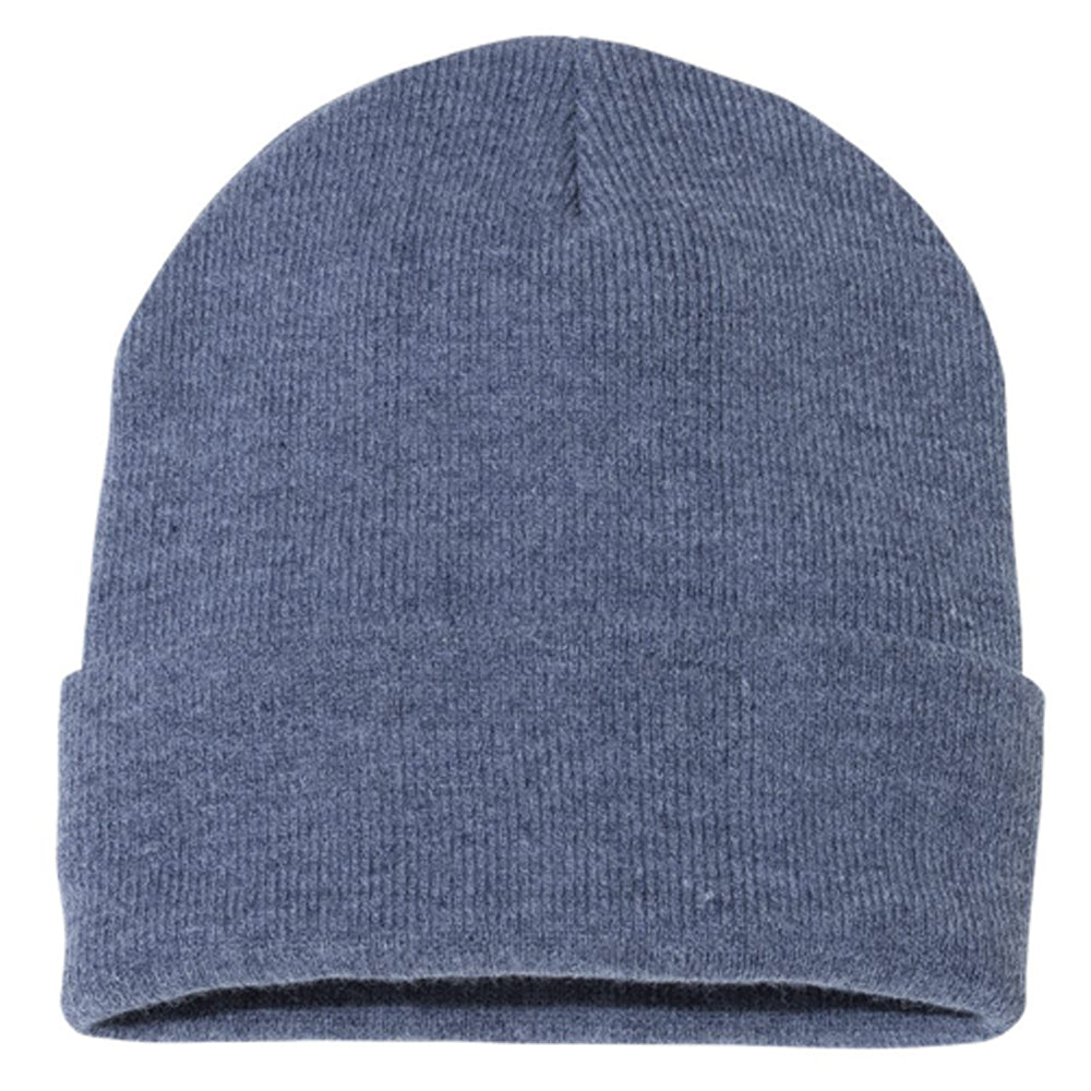 Sportsman 12" Solid Cuffed Beanie