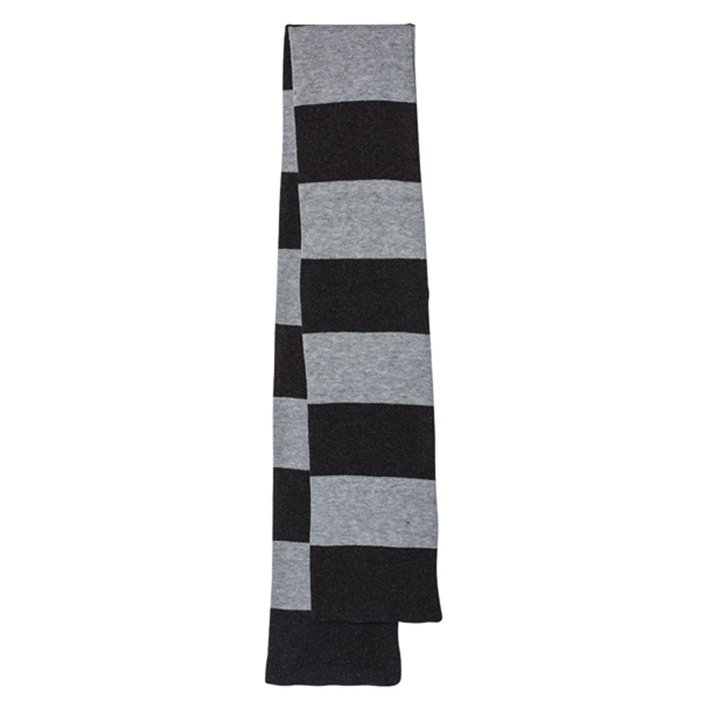Sportsman Rugby-Striped Knit Scarf